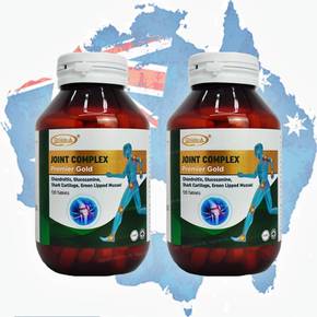 호주 조인트컴플렉스 120정x2통 콘드로이친 글루코사민 상어연골 초록홍합