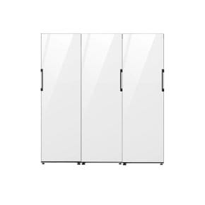 비스포크 냉장냉동김치냉장고 세트 RR39A7605AP+RZ32A7605AP+RQ32C76A2AP(글라스)