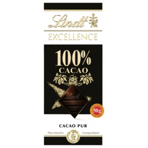 Lindt 린트 엑설런스 초콜릿 100% 카카오 50g