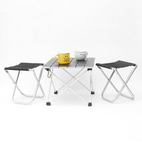 초경량 캠핑 테이블 의자 세트 접이식 테이블 의자
