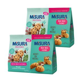 Misura 쿠키 세트 800g / 200g x 4개 - 노촐라 쿠키 200g x 2 + 초코칩 쿠키 200g x 2
