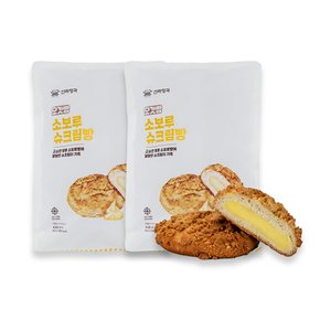 [신라명과직영몰] 소보루슈크림빵 (냉동) x2
