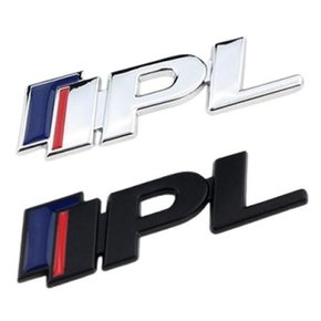 차량용 인피니티 IPL 엠블럼 금속재질 블랙 실버