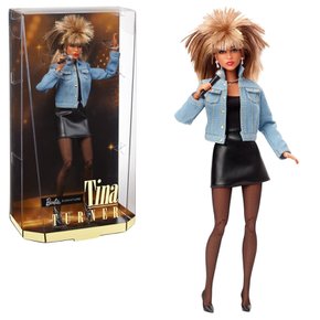 바비 (Barbie) 뮤직 시리즈 티나 터너 [시그니처 BLACK] [옷차림 인형] [6 세 ~] HCB98