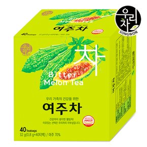 [송원식품] 송원 우리차  여주차 40T /침출차