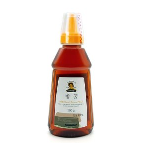 [자연맛남] 국내산 꿀 천연 밤꿀500g (튜브형)