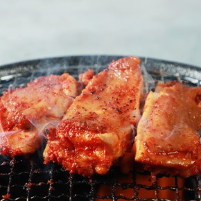 [큰품닭갈비] 통닭다리살로 만든 순살 춘천닭갈비 500g x 4팩 (춘천직송)