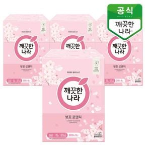 벚꽃 로맨틱 미용티슈 200매 6입x4팩[34047904]