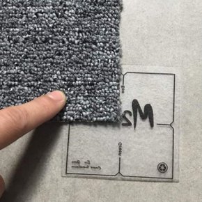 카펫바닥매트 단면 고정 패치 (1장 20p) 스티커