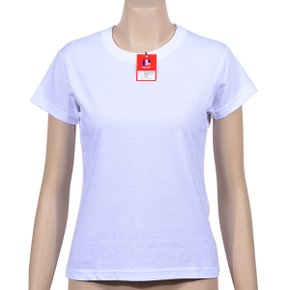 [폴밋][PWR-711]국내생산 베이직 라운드 S라인 바디라인을 잡아주는 반팔 여성 티셔츠
