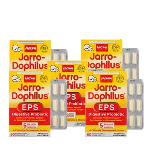 자로우포뮬라 프로바이오틱 50억 Jarro-Dophilus EPS 소화촉진 베지 캡슐 60정 5통