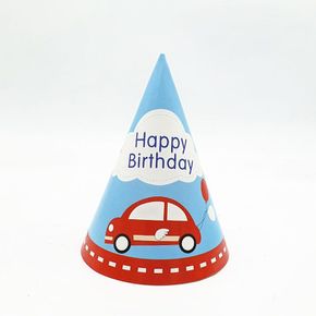 꼬깔모자 생일 해피버스데이 파티 행사 자동차 모자