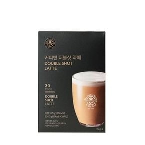 쿨샵 커피빈 더블샷 라떼 진한라떼 14.3g 30T (WA626E4)
