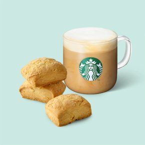 [기프티쇼] 스타벅스 여유로운 커피타임 카페 라떼 T+미니 클래식 스콘
