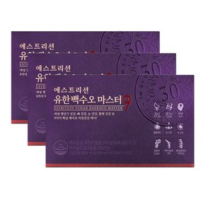 [유한건강생활] 에스트리션 갱년기 유한백수오 마스터9 (30일분) x 3박스