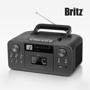 BZ-LX50BT 블루투스 휴대용 카세트 CD 플레이어 효도 소형 FM 라디오 스피커 USB재생