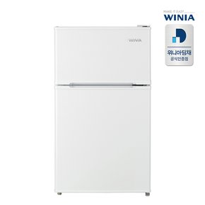 [공식인증] 위니아 소형냉장고 WRT087BW(A) 87L 2도어 화이트
