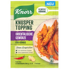 Knorr 크노르 야채요리 크런치 시즈닝 오리엔탈맛 40g