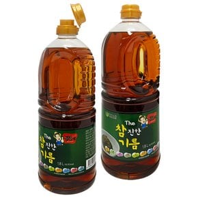 청정식품 더 참 진한기름 1.8L (참깨향미유 42.9%)