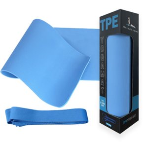 TPE 요가매트 10mm 블루