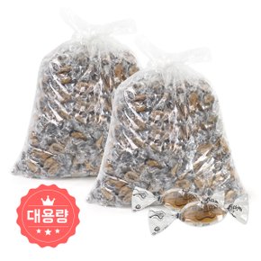 GG 마산 땅콩카라멜 4kg 2봉 대용량사탕 종합사탕