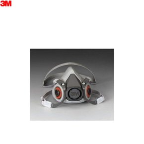 3M 방독 마스크 6200 단품 필터별도 방진마스크 산업용마스크 반면형 면체 산업용 방진 마스