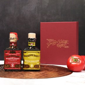 포장상자+쇼핑백 / 주세페주스티 올리브오일 12년산 리카르도 발사믹 식초 선물세트