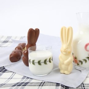 [옵스] 2023 새해 계묘년 선물 고급 수제 토끼 모양 화이트 데이 초콜릿 선물세트 라피누