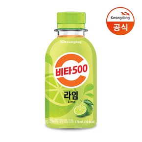 [G] 광동 비타500 pet 170ml 라임 12입/비타민c/음료수