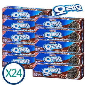 오레오 샌드쿠키 초코크림 100g X 24개(1박스)