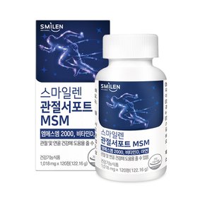 관절서포트 MSM 엠에스엠 120정