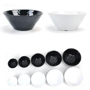 블랙 편리한 화이트 한식 비빔밥 대접 일식 덮밥 카레 그릇 라면 국수 우동 짬뽕 그릇 지름 20.3cm 22.8cm
