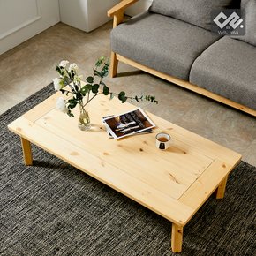 마루하우스 새솔 편백나무 1200 접이식 원목좌탁 소파 테이블(1200x600)