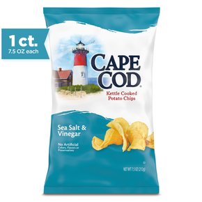 [해외직구] 케이프  코드  케이프  코드  감자  칩  바다  소금과  식초  케틀  칩  212.6g
