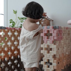 자이언트 대형 와플블럭 사각 블록 놀이 어린이집 교구