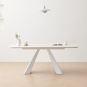 센토르 6인용 24T 포세린 세라믹 식탁 테이블 1600