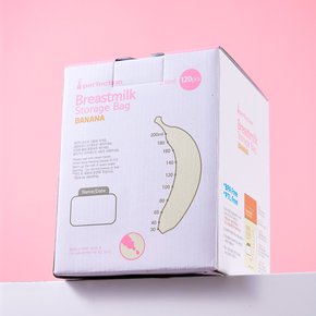 바나나 변온 모유 저장팩 200ml 120매