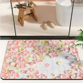 풍경 수채화 재물운 해바라기 주방 화장실 규조토 발매트