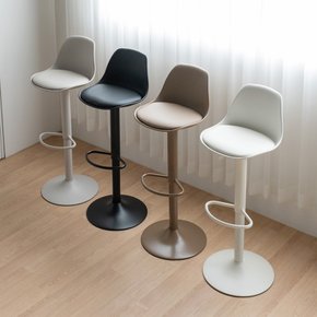 아나스 바텐 홈바 높은 아일랜드식탁 의자 플라스틱 등받이 높이조절 바 의자