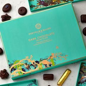 [해외직구] 포트넘앤메이슨 다크 초콜릿 셀렉션 박스 460g Fortnumandmason Dark Chocolate Selection Box