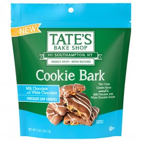 [해외직구] 테이트  베이크  샵  밀크  초콜릿  화이트  초콜릿  드리즐  초콜릿  칩  쿠키  바크  5Z
