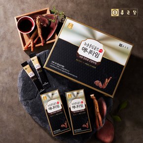 녹용 6년근 홍삼 농축액 애니타임 골드 30포 선물세트(+쇼핑백)
