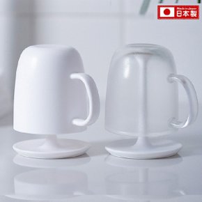M.N 화이트 스탠드머그 세트/깨끗한 양치컵