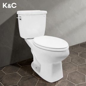 케이앤씨 KC-202 투피스 양변기 변기 시공 변기 교체 철거 욕실양변기 전국배송