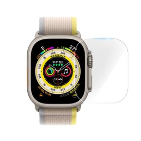 매직쉴드 애플워치8 울트라 전용 2.5D 강화유리 풀커버 보호필름 1매 Apple Watch8 Ultra 49mm