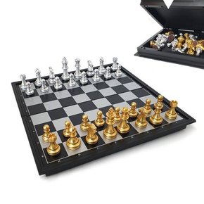 자석 체스 휴대용 중형