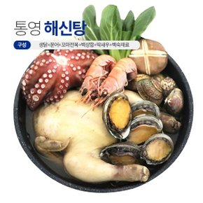 [씨쿡] 통영 보양 해신탕 2kg (죽엽 백숙재료 포함)