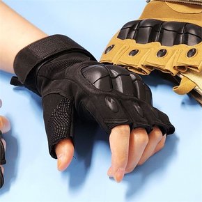 [루민] 라이딩장갑 손등보호 튼튼한 전술 장갑 XL