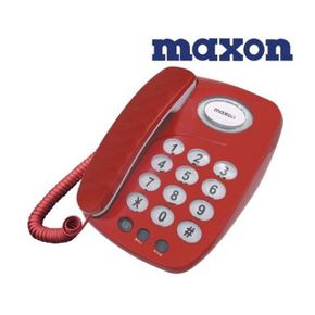 맥슨 유선전화기 깔끔디자인 플래시 온후크 MS-107
