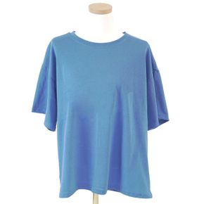 남녀공용기본반팔티 민무늬T 기본무지티셔츠 블루 (WC4B767)